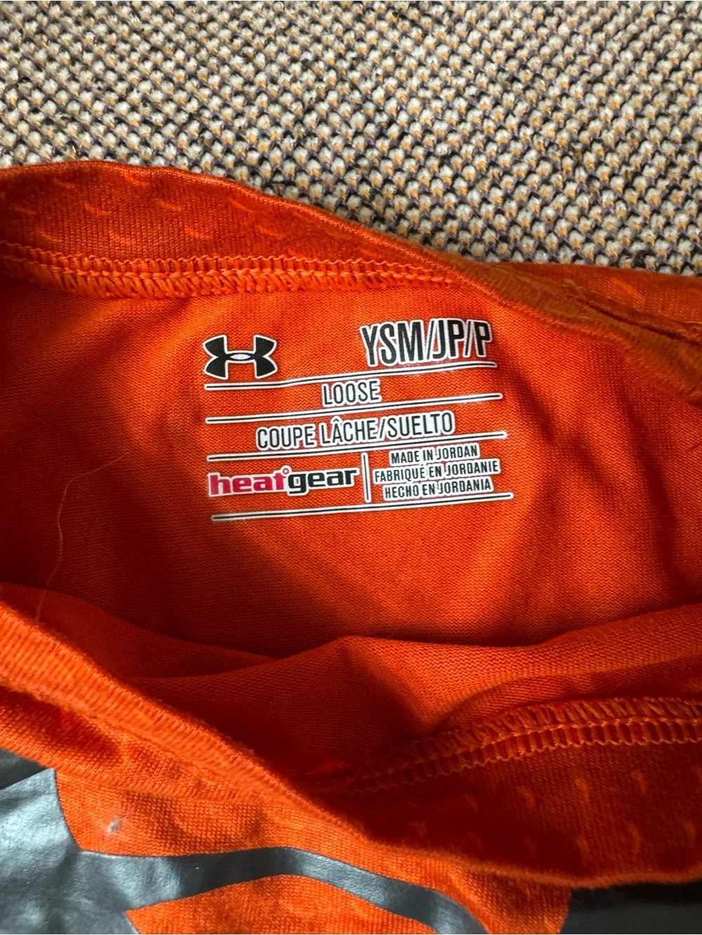 Under Armour Boys' lot of 2 Short-Sleeve Tech Tees with Logo youth small